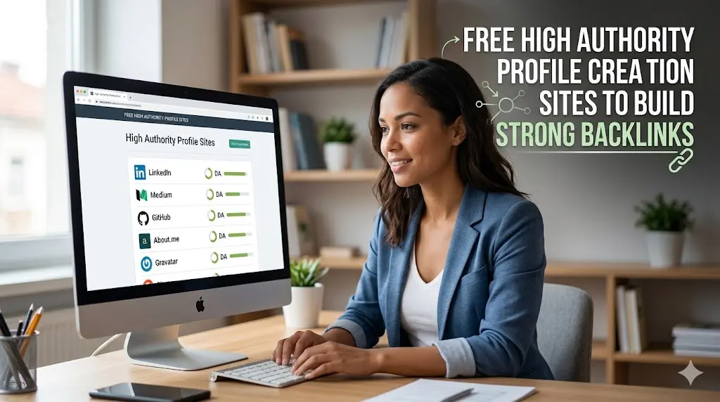 Free High Authority Profile Creation Sites to Build Strong Backlinks