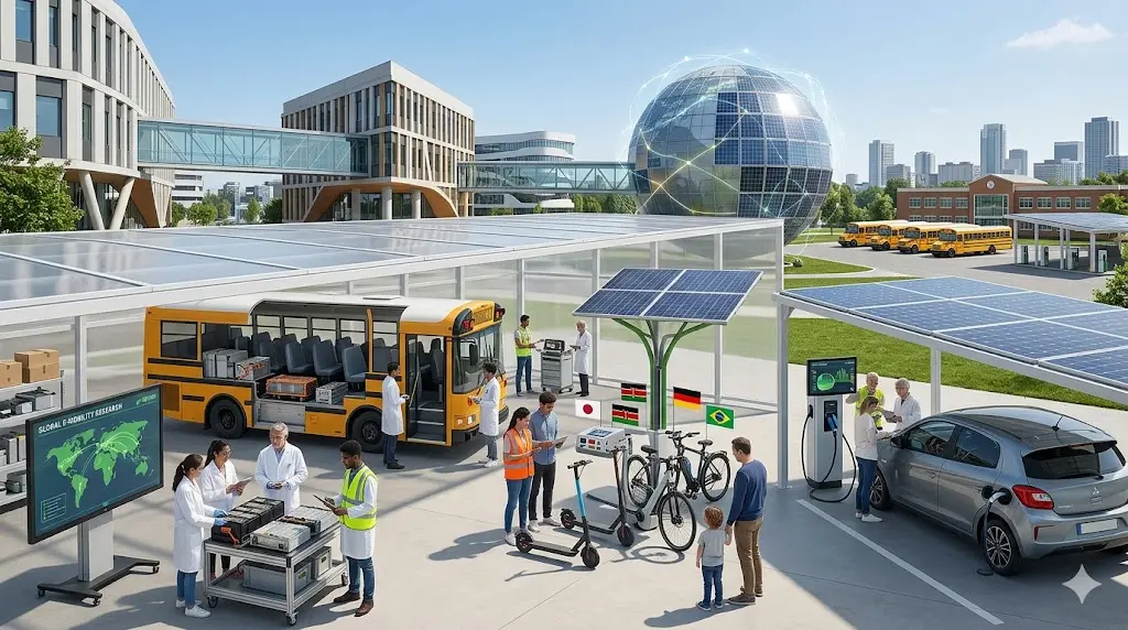 Global Research on Electric Mobility in Modern Education Systems