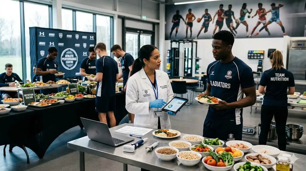 Global Research on Food Security in Professional Sports