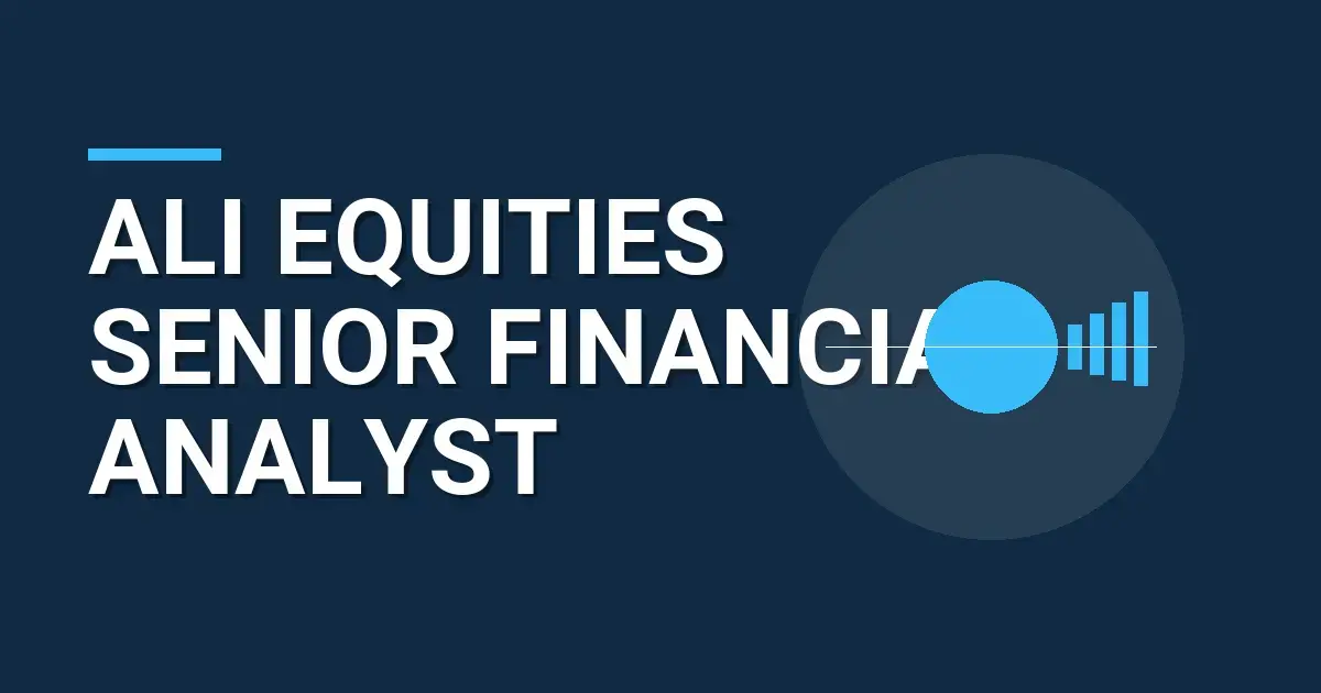 Ali Equities Senior Financial Analyst