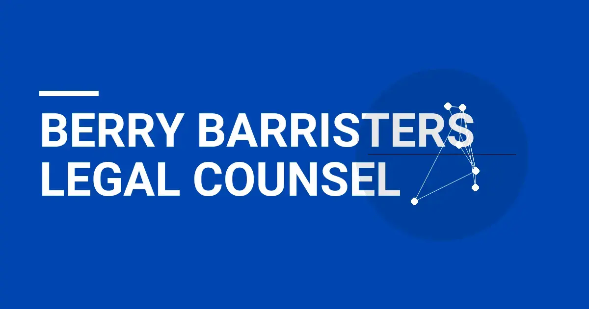 Berry Barristers Legal Counsel