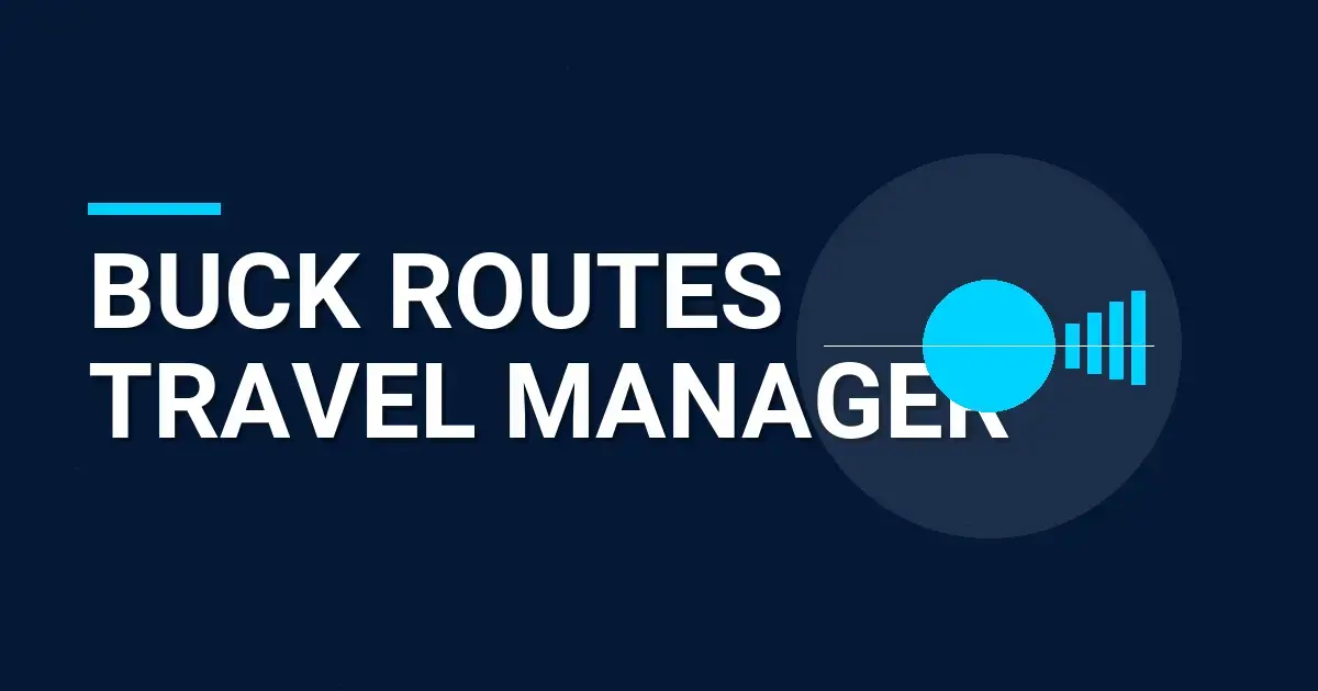 Buck Routes Travel Manager