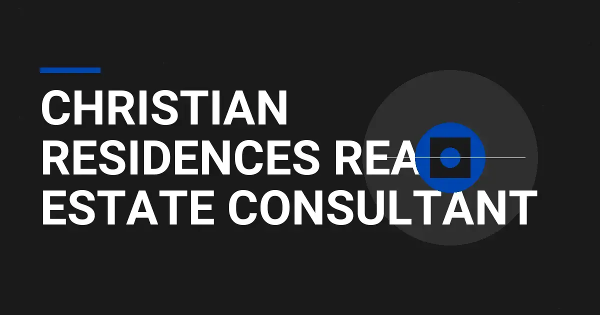 Christian Residences Real Estate Consultant