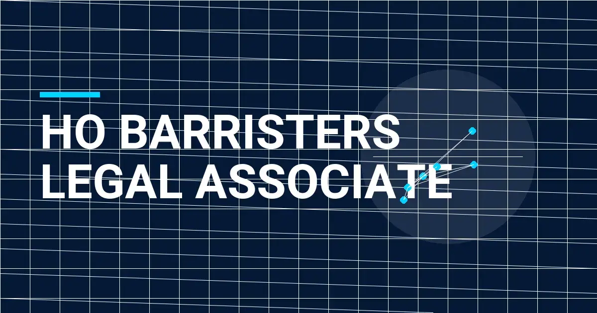 Ho Barristers Legal Associate