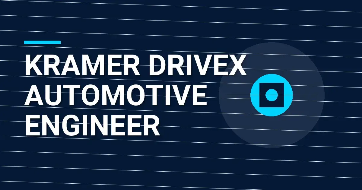 Kramer DriveX Automotive Engineer