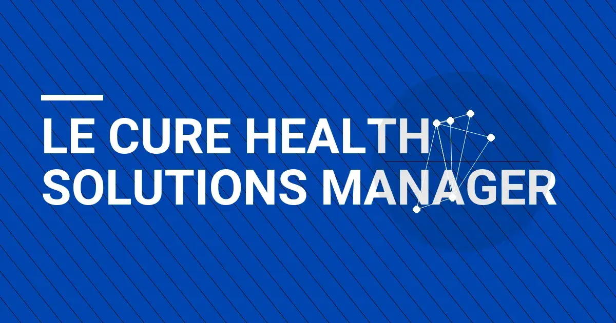 Le Cure Health Solutions Manager