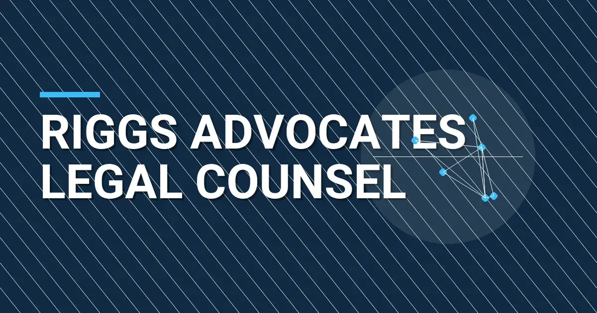 Riggs Advocates Legal Counsel