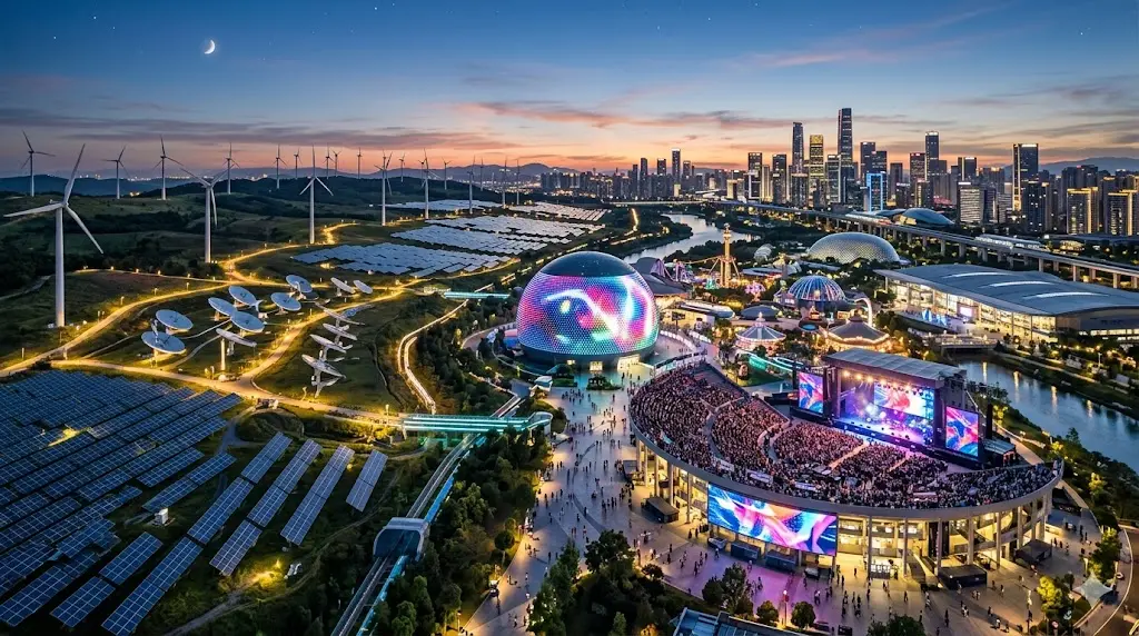 Research on Renewable Energy and the Future of Global Entertainment